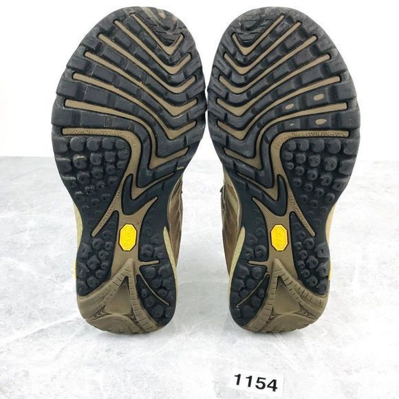 Merrell Siren Sport 2 Womens Size 8.5 Shoes Olive Brown Leather Hiking shoes - Picture 12 of 13